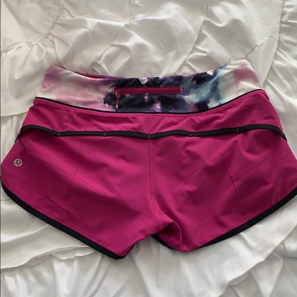 lululemon Speed up 2.5” shorts size 4
